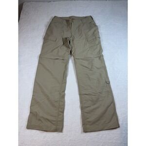 The North Face Pants Womens Beige Convertible Nylon Hiking - Size 12